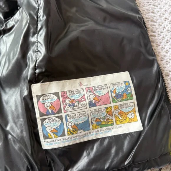 Moncler Women's Ghany Black Down Vest (Size 3XL Near Pefect Condition) - Picture 9 of 16